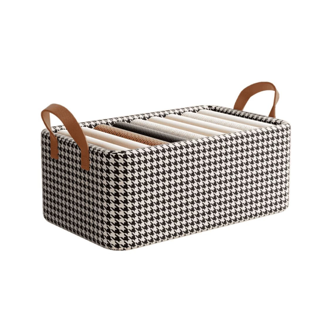 Collapsible Clothing Organizer with Wire Reinforcement