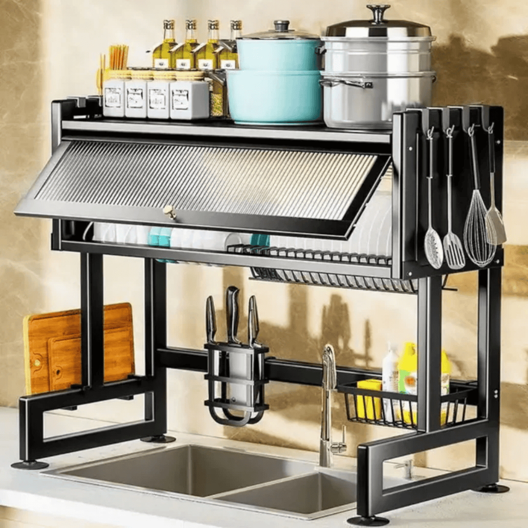 Multi-Purpose Kitchen Storage / Drain Rack