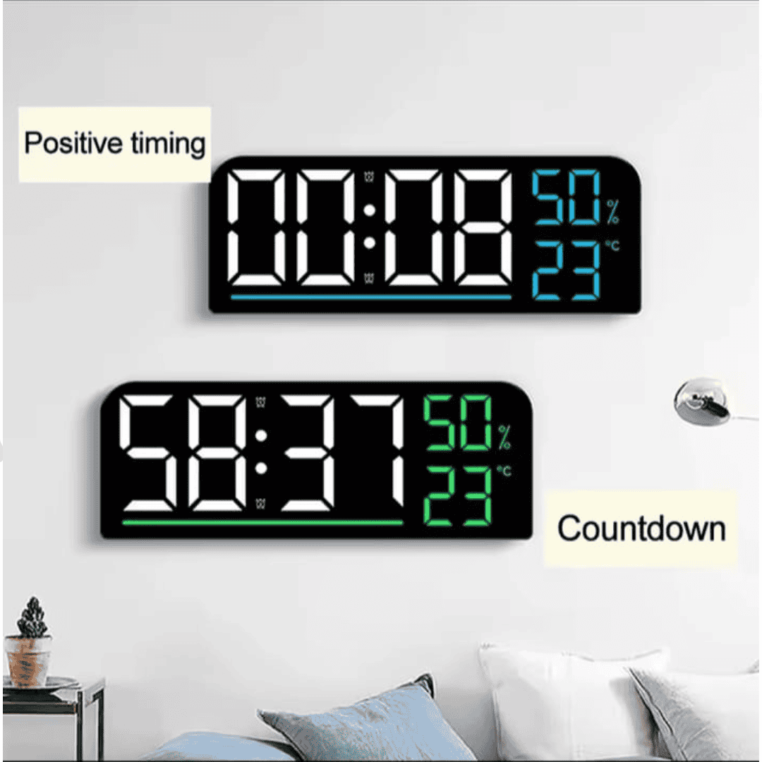 BEAUTIFUL LED Wall Table Clock