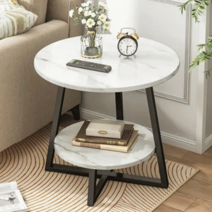 Luxury Double Layered Coffee Side Table
