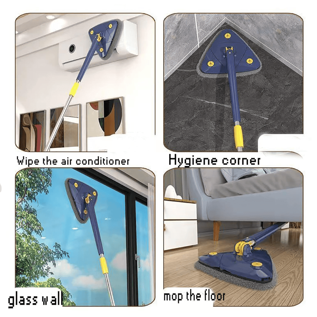 360° Rotatable Adjustable Cleaning Squeeze Mop