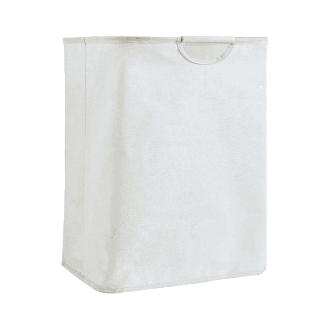 Large Capacity Laundry Hamper with Bamboo Handles