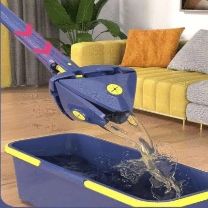 360° Rotatable Adjustable Cleaning Squeeze Mop