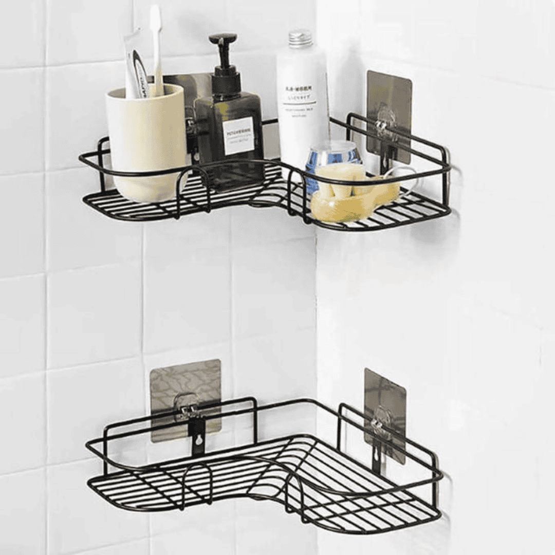 Bathroom / Kitchen Corner Rack Shelf