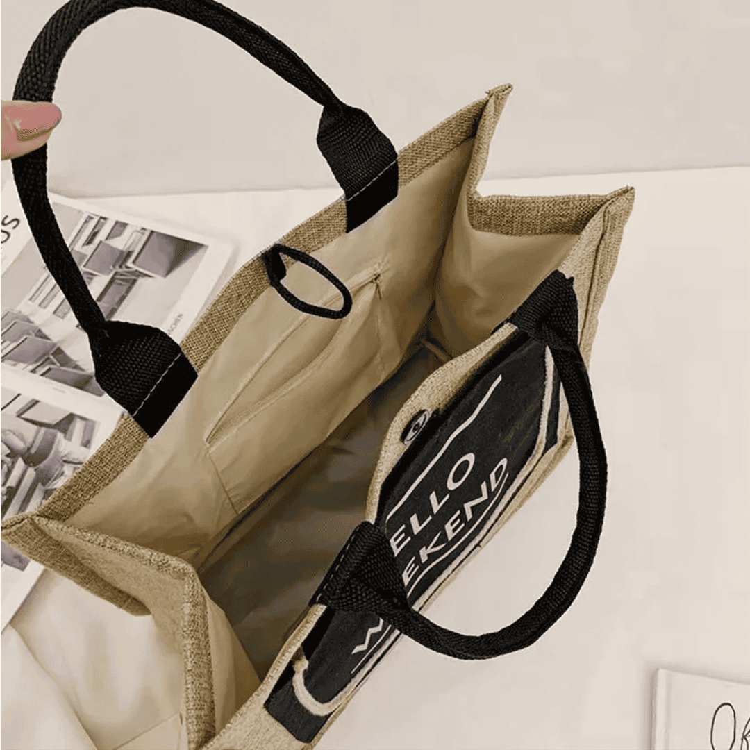 Hello Weekend Tote Bag
