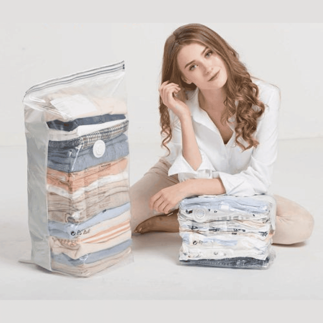 5pcs Set No Pump Needed Vacuum Storage Bags - Image 2