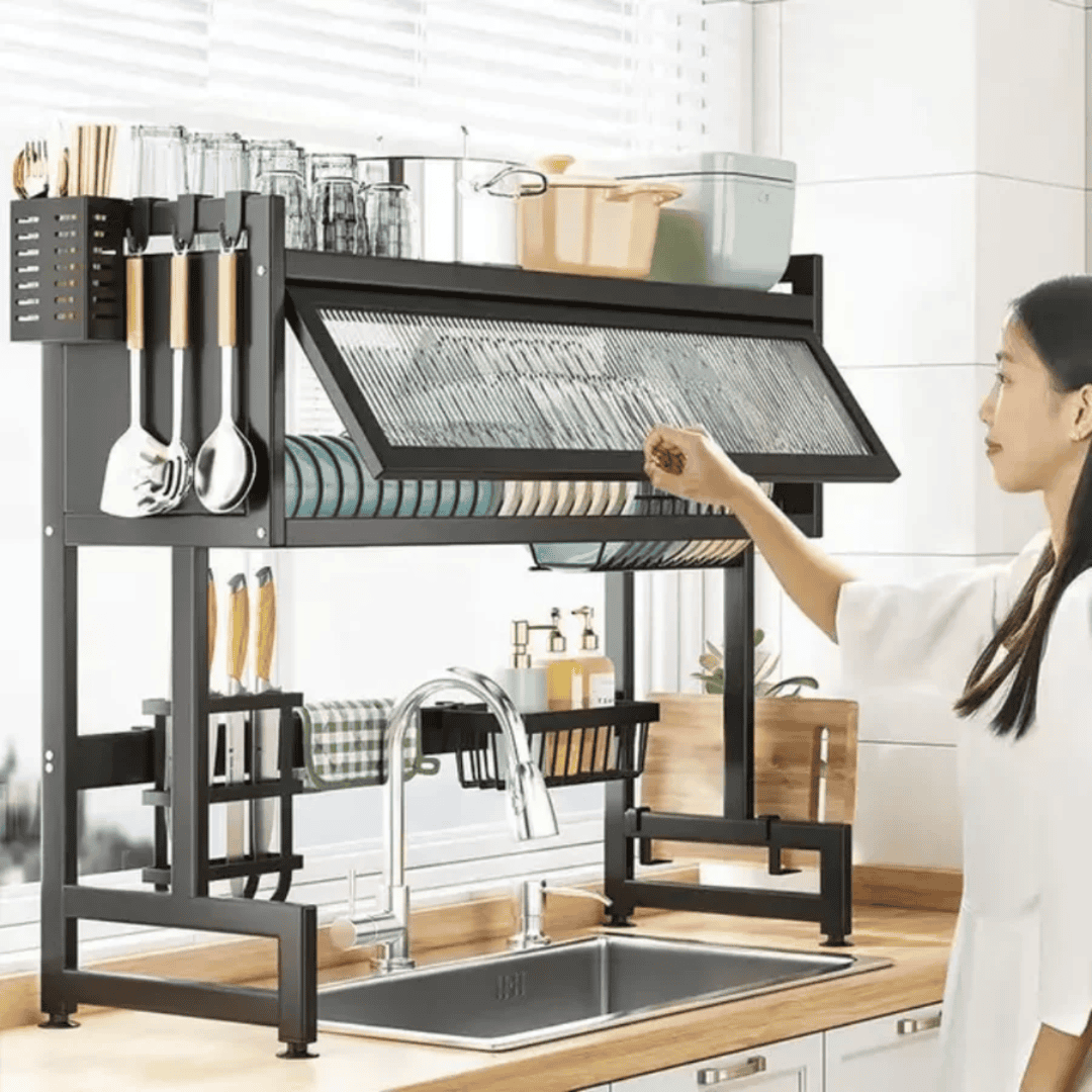 Multi-Purpose Kitchen Storage / Drain Rack