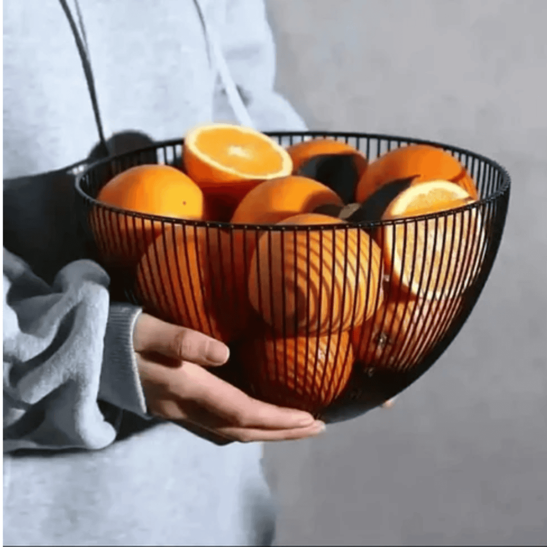 Round Decorative Fruit Basket