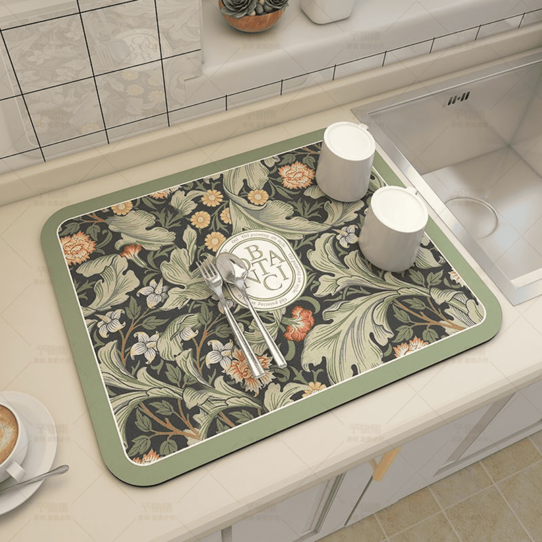 Absorbent Dish Drying Mat