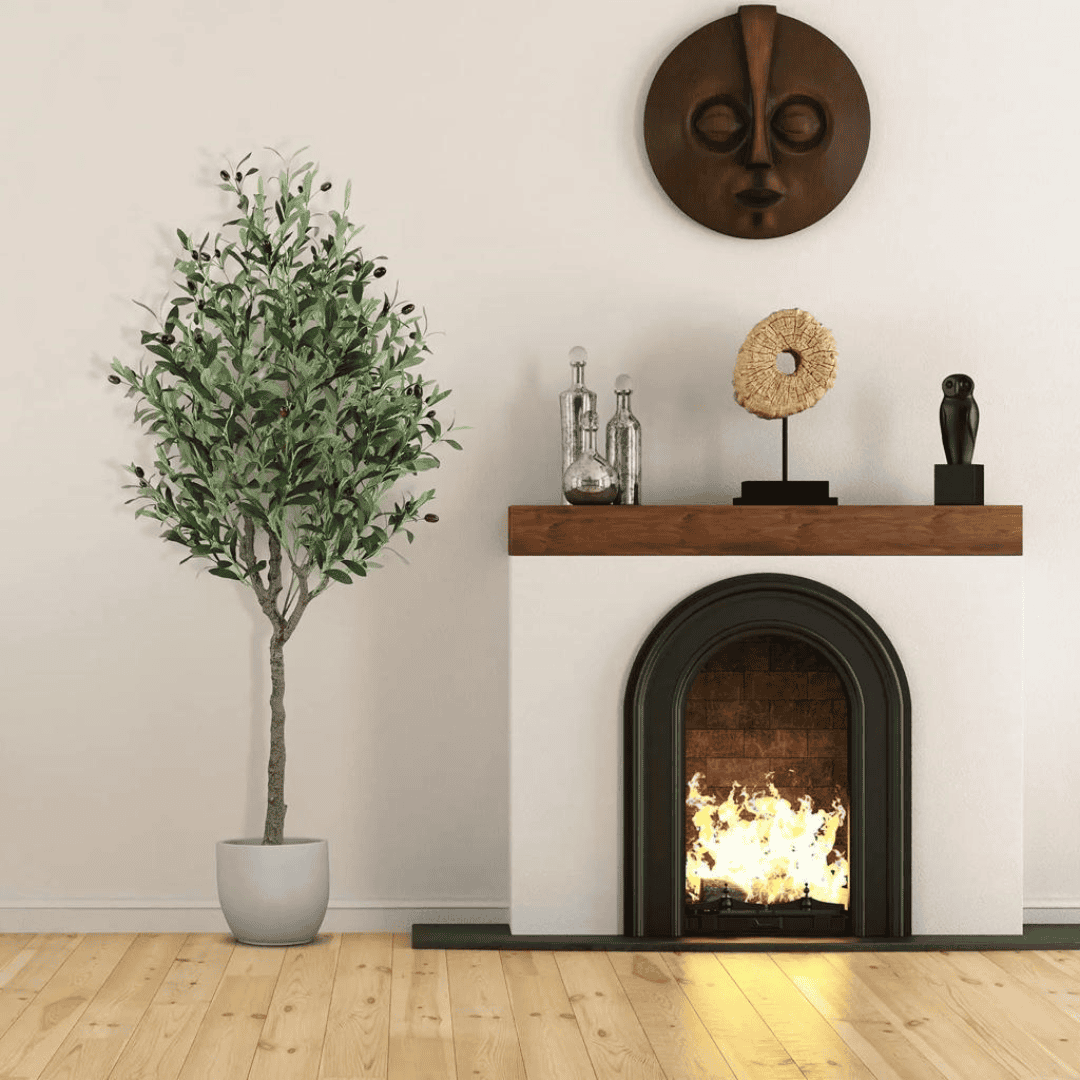 Real Touch Olive Plants with Fruits