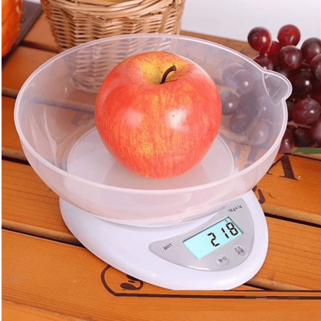 Digital Kitchen Weighing Scale with Bowl