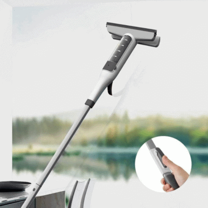 Window Cleaner with Sprayer and Squeegee