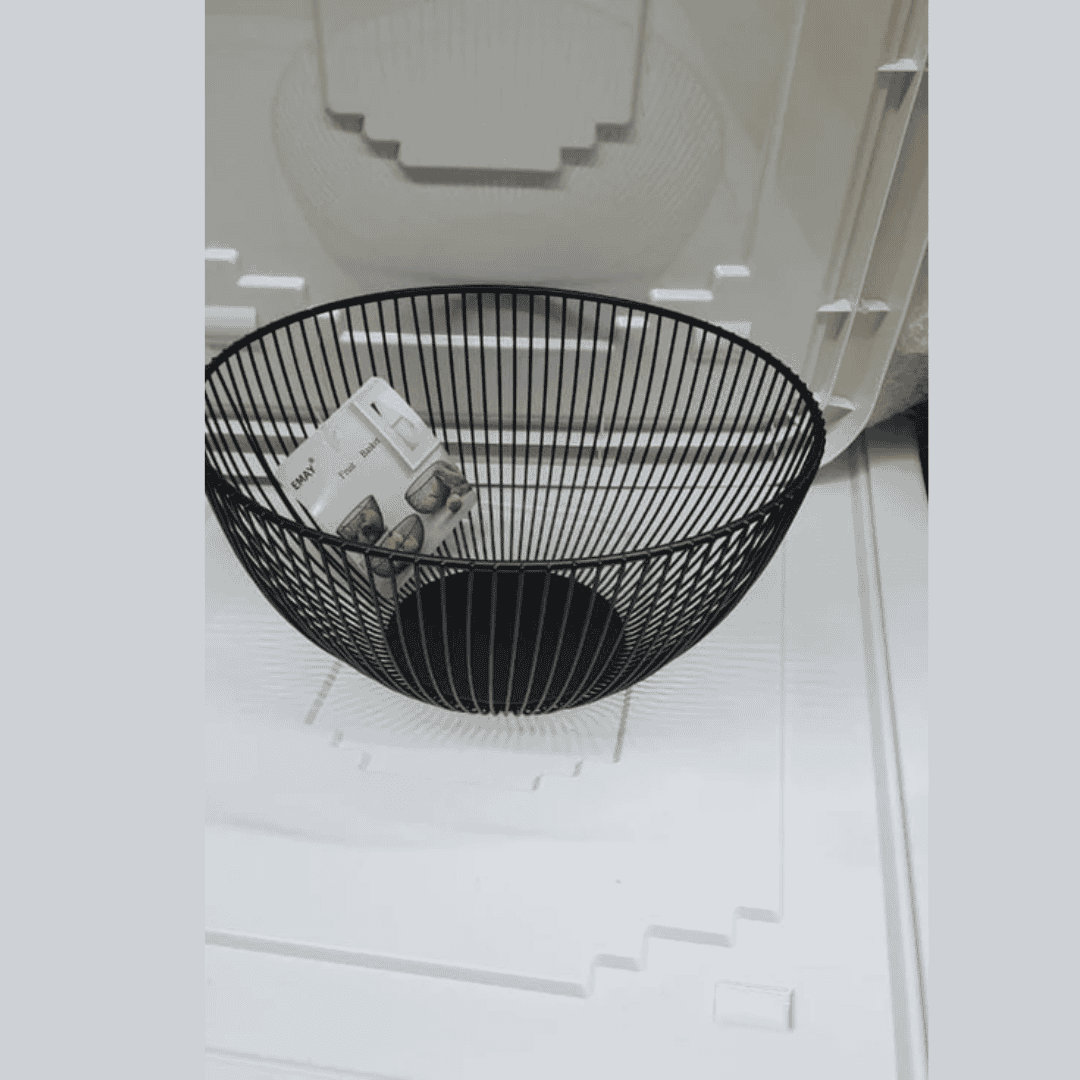 Round Decorative Fruit Basket