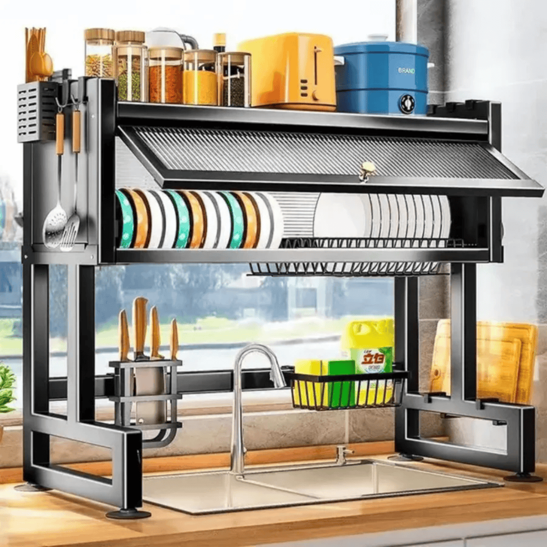Multi-Purpose Kitchen Storage / Drain Rack