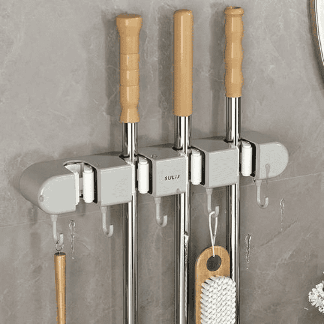Wall Mounted Mop Holder