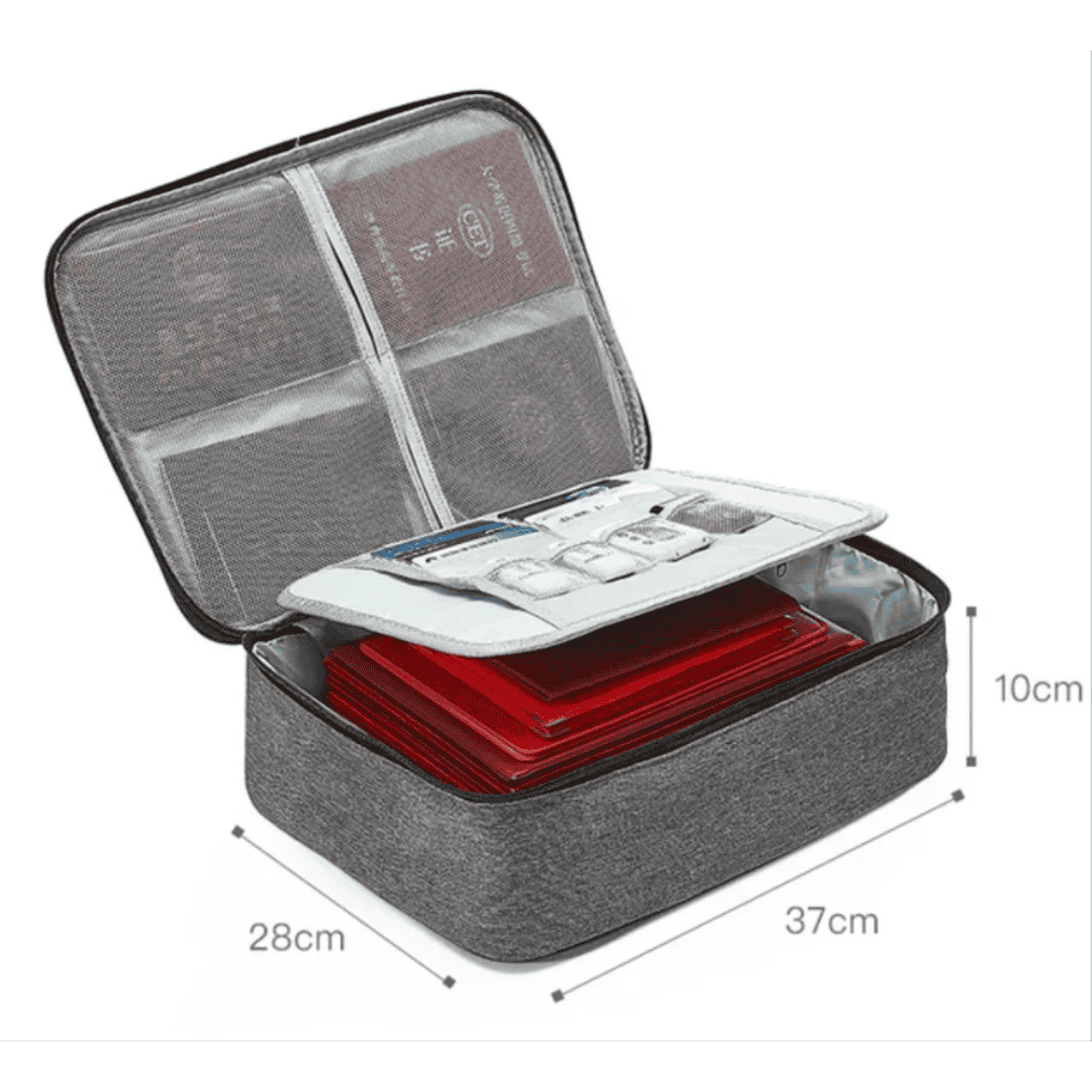 Fireproof/Water-Resistant Documents Organizer