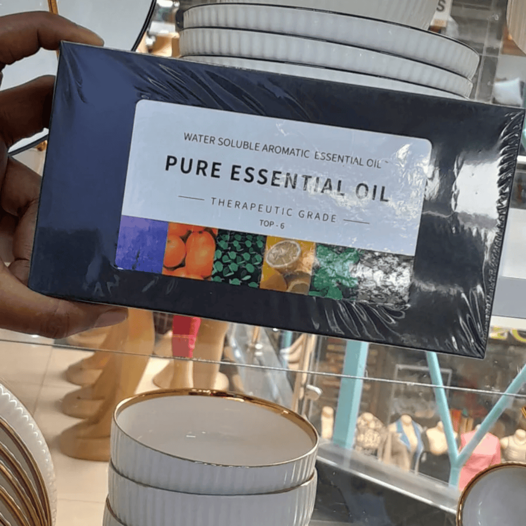 6pc set of 100% Pure Natural Aromatherapy Essential Oils