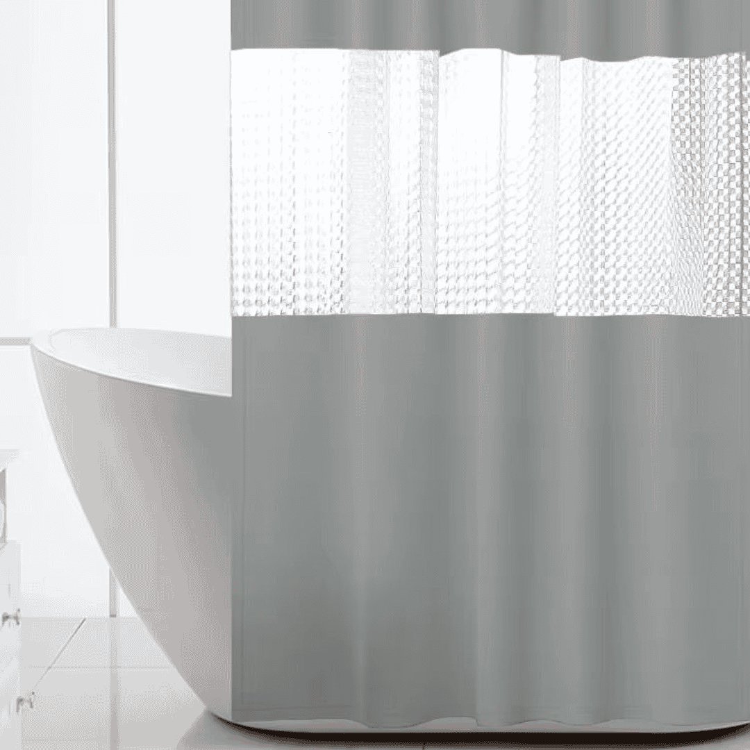 Polyester Waterproof Bath Shower Curtain - Image 2