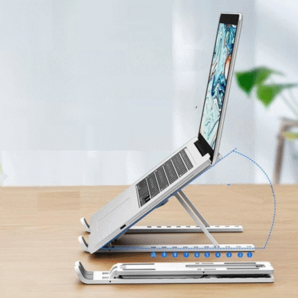 Metallic Adjustable Laptop Stand