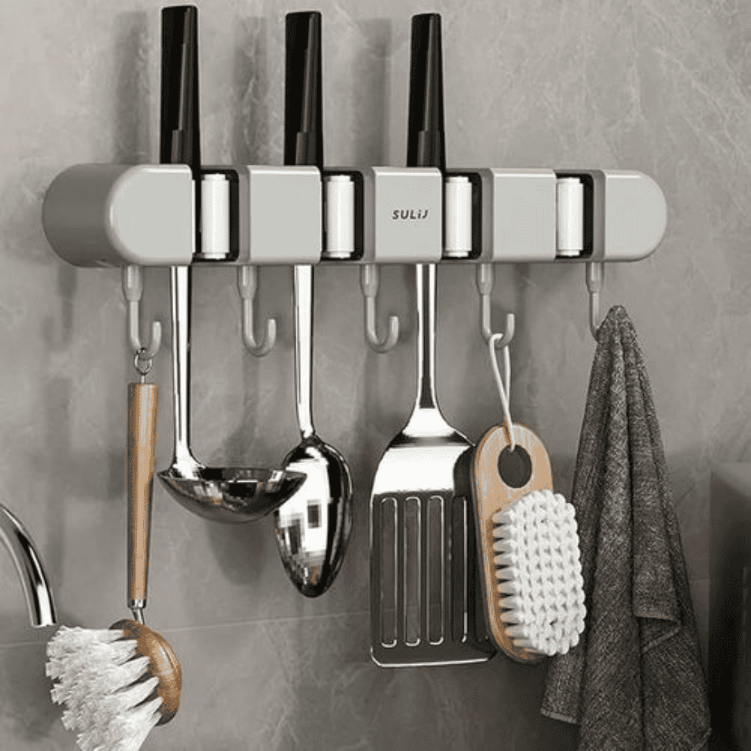 Wall Mounted Mop Holder