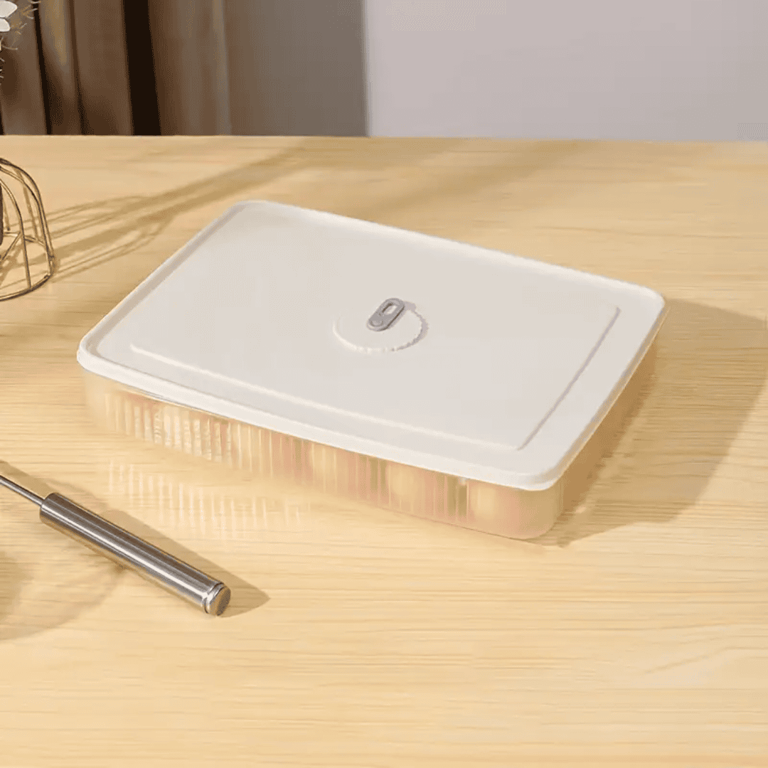 24-Grid Egg Holder with Lid