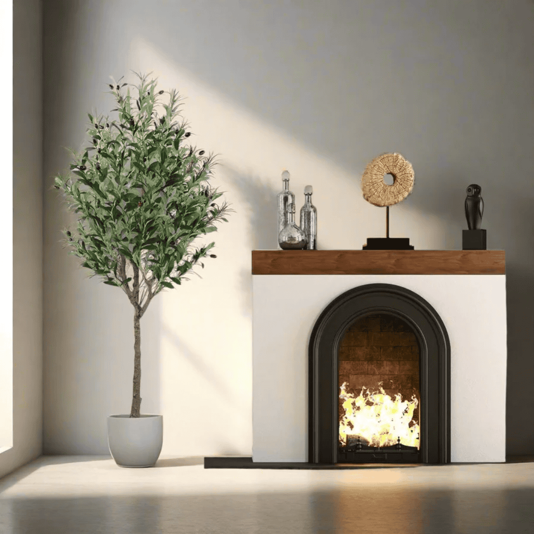 Real Touch Olive Plants with Fruits