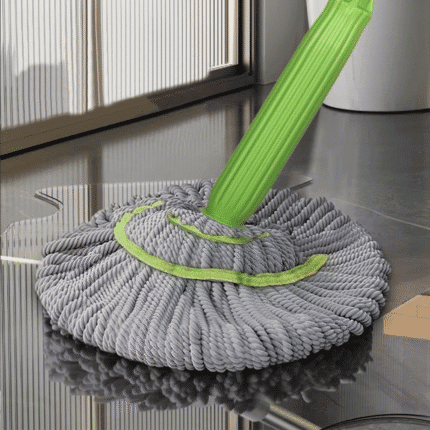 360 Rotating Self-Wringing Bamboo Twist Mop