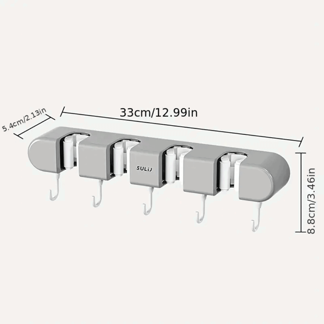 Wall Mounted Mop Holder