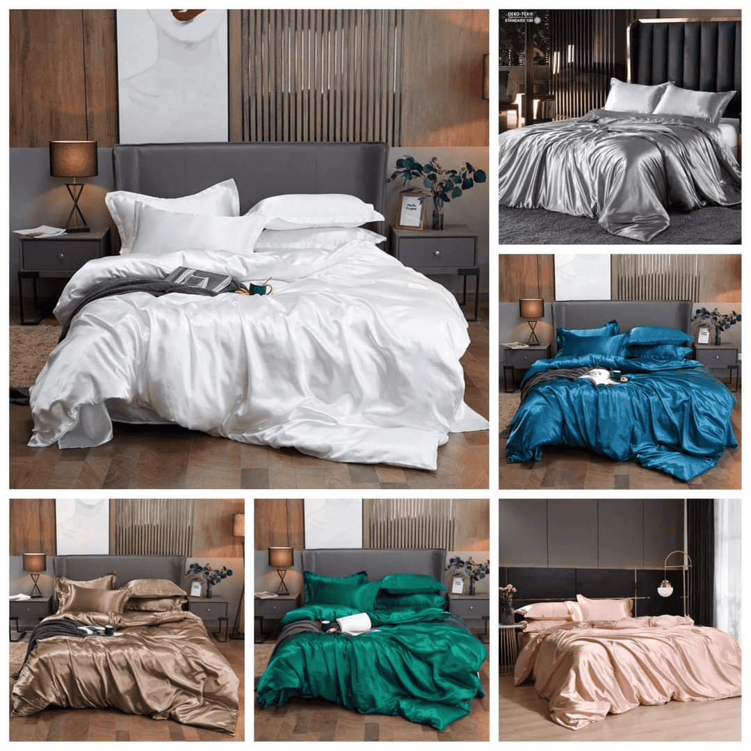 silk duvet cover set