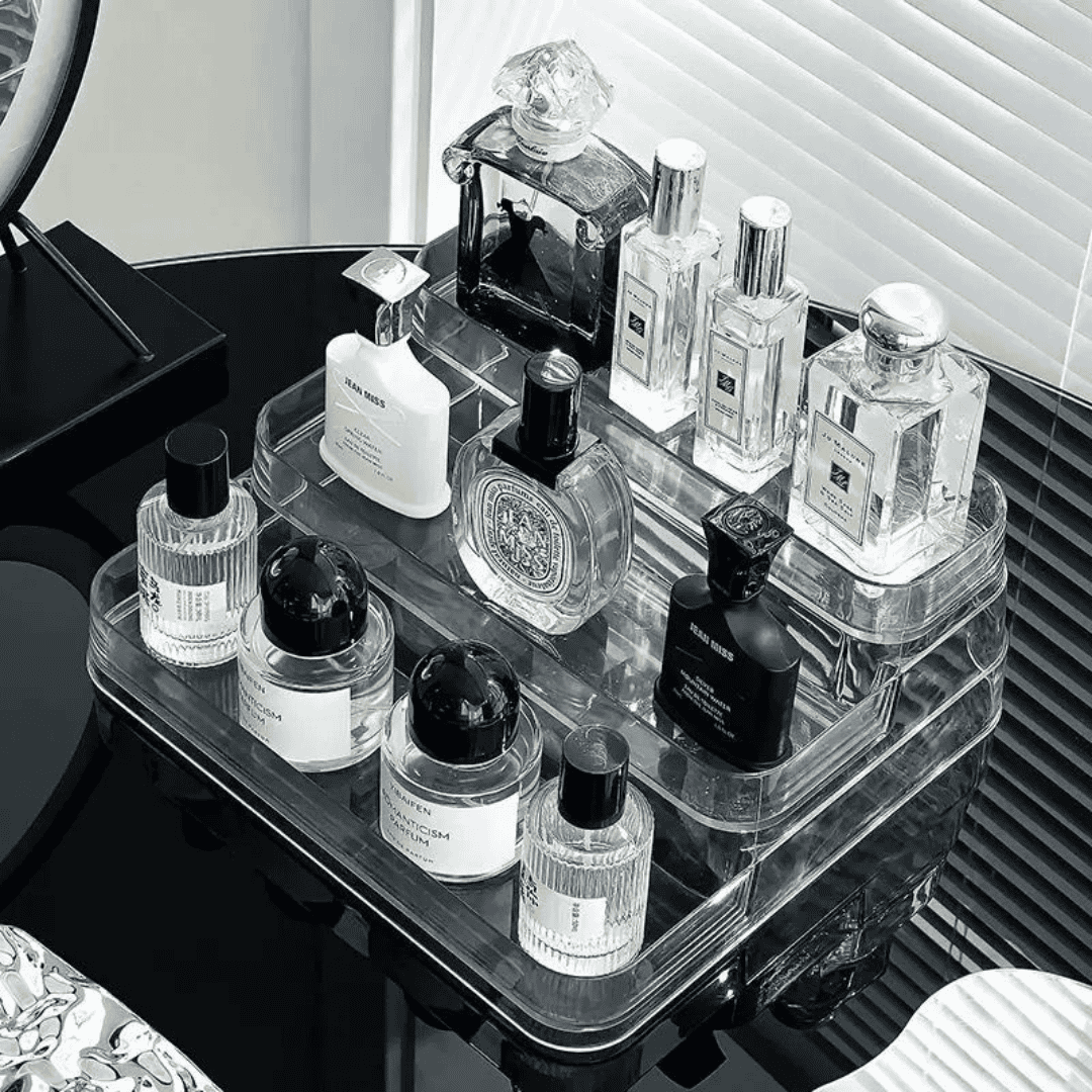 3-Tier Clear Acrylic Display Rack