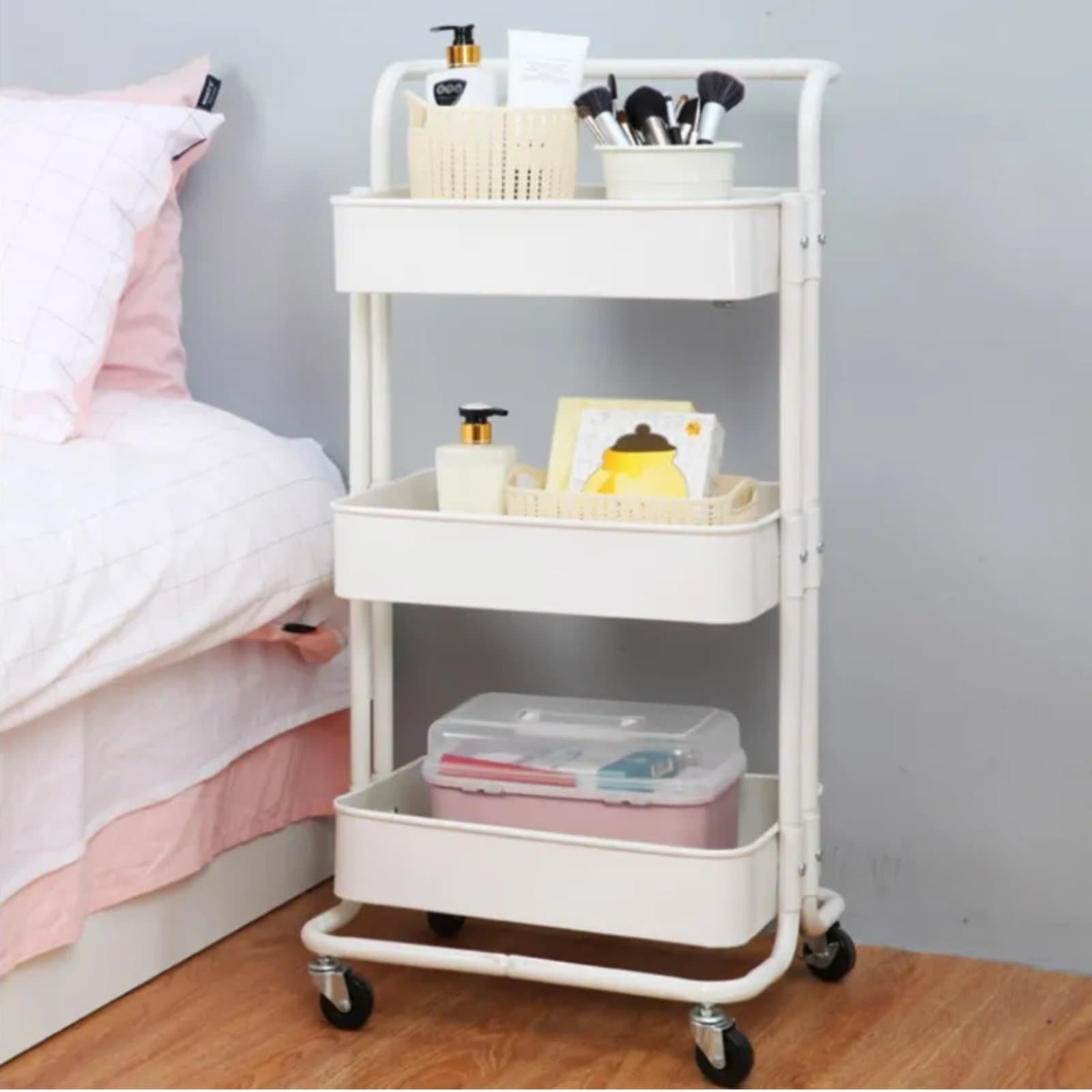 3 Layers Rolling Storage Rack