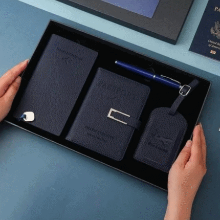 4pc Travel Set Accessories with Gift Box