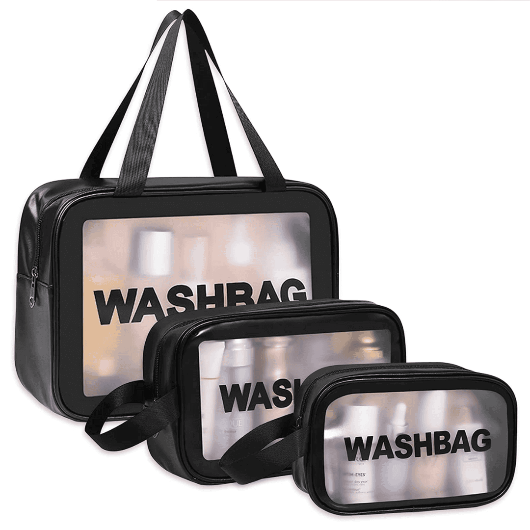 3-in-1 Waterproof Washbag Set
