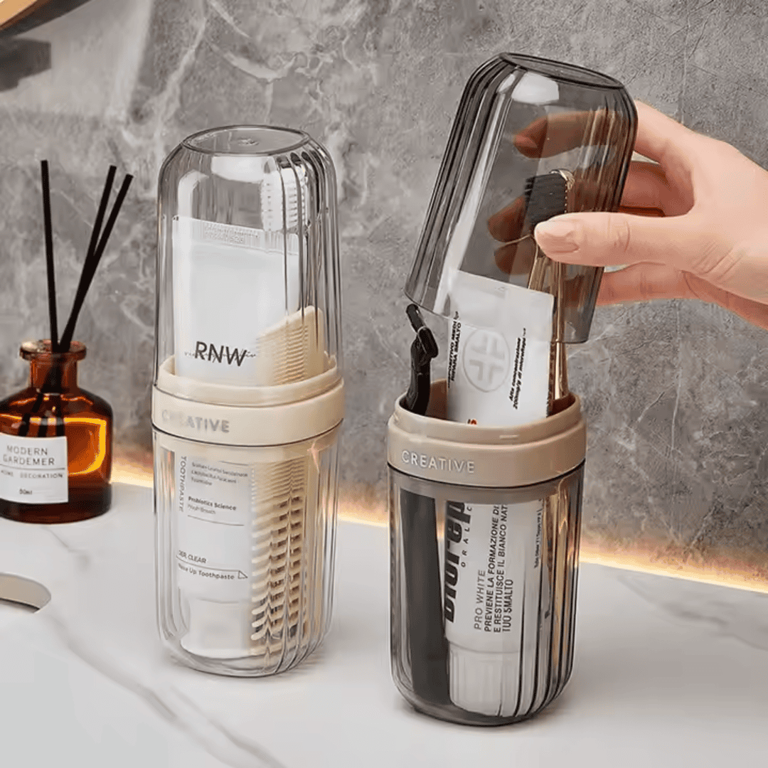 Portable Toothbrush Travel Cover Cup