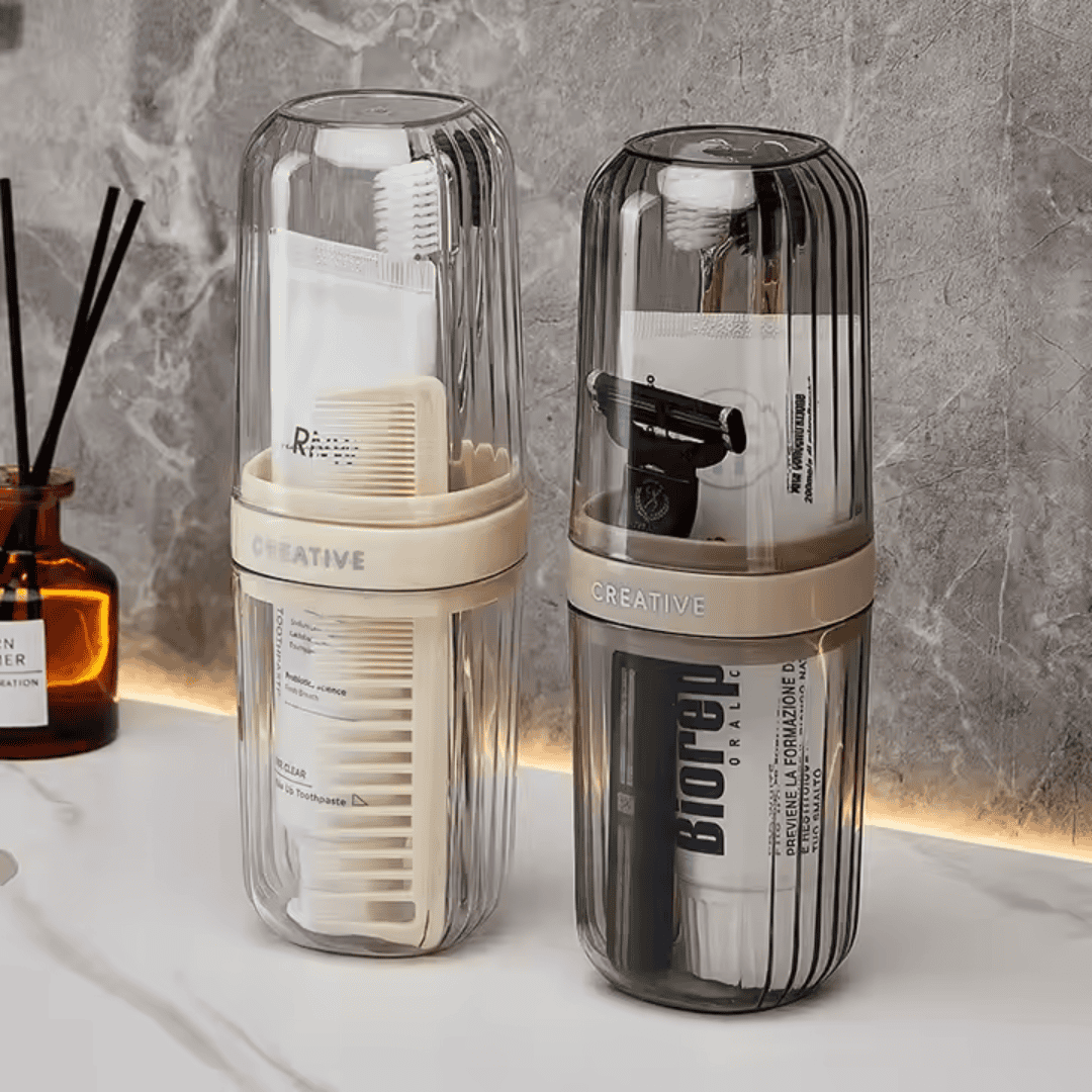 Portable Toothbrush Travel Cover Cup