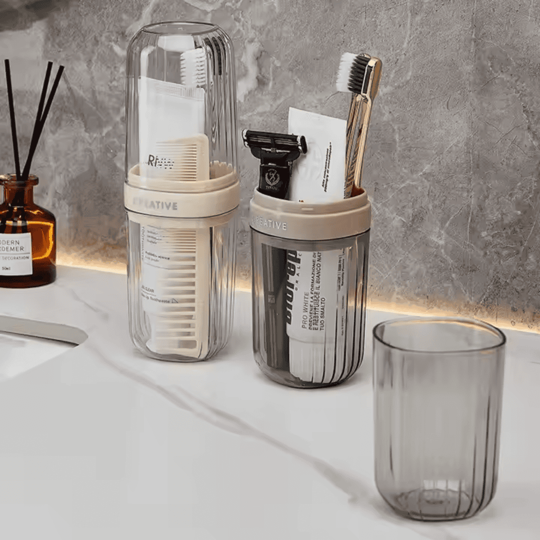 Portable Toothbrush Travel Cover Cup