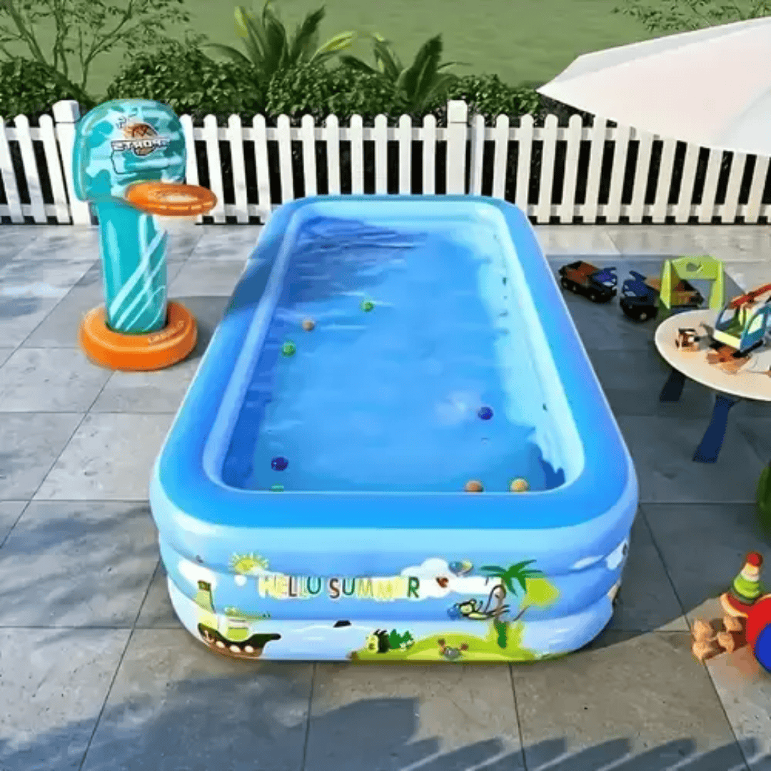 Summer Inflatable Swimming Pool for Kids and Family