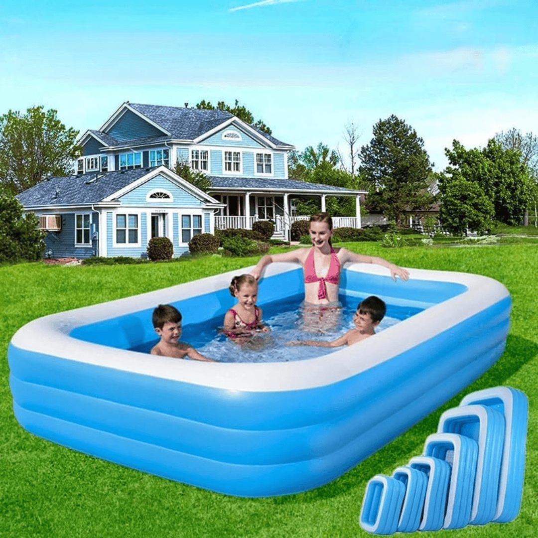 Summer Inflatable Swimming Pool for Kids and Family