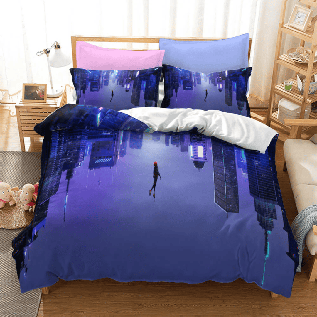 3 in 1 Cartoon Themed Kids Duvet Cover Set