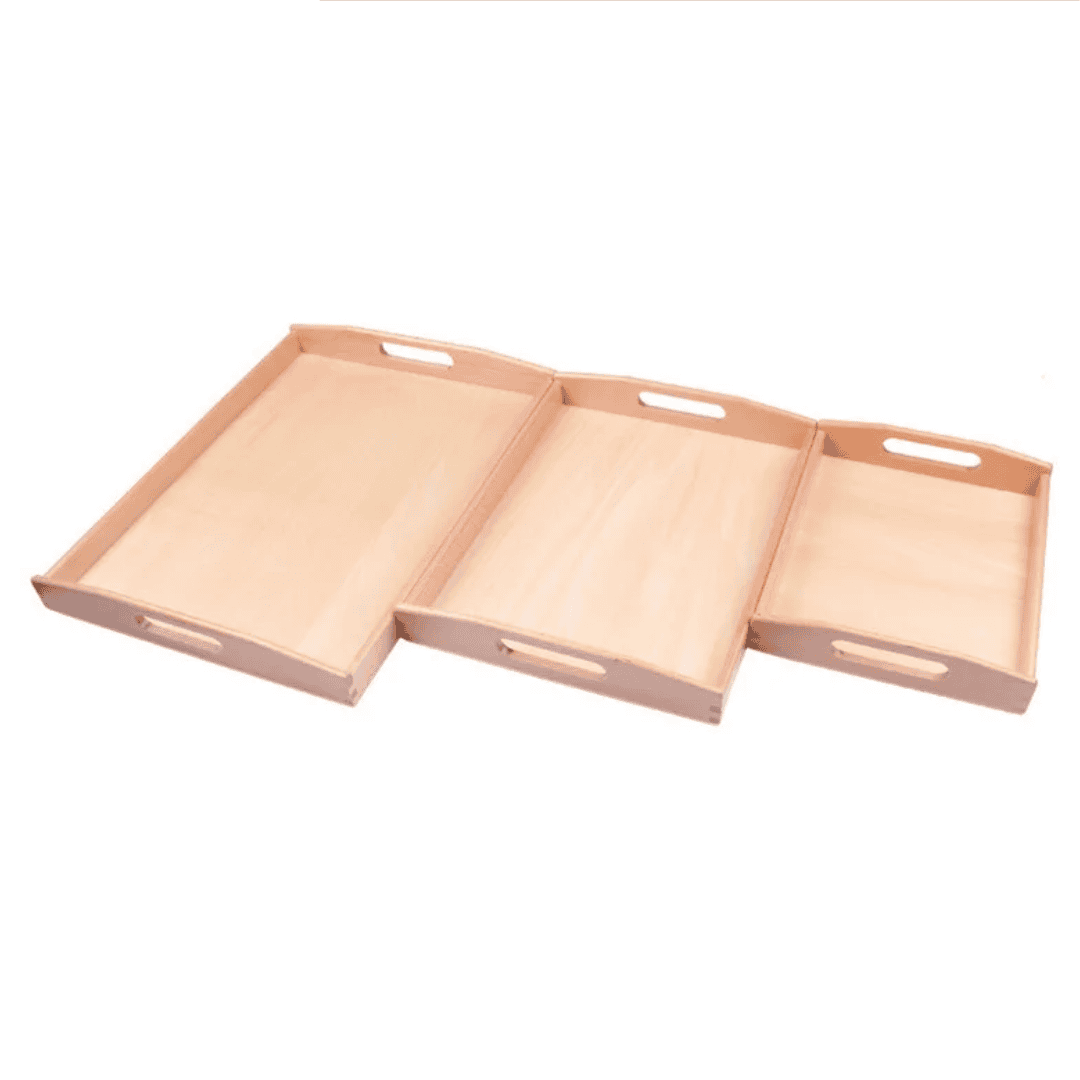 Multifunctional 3in1 Bamboo Serving Trays