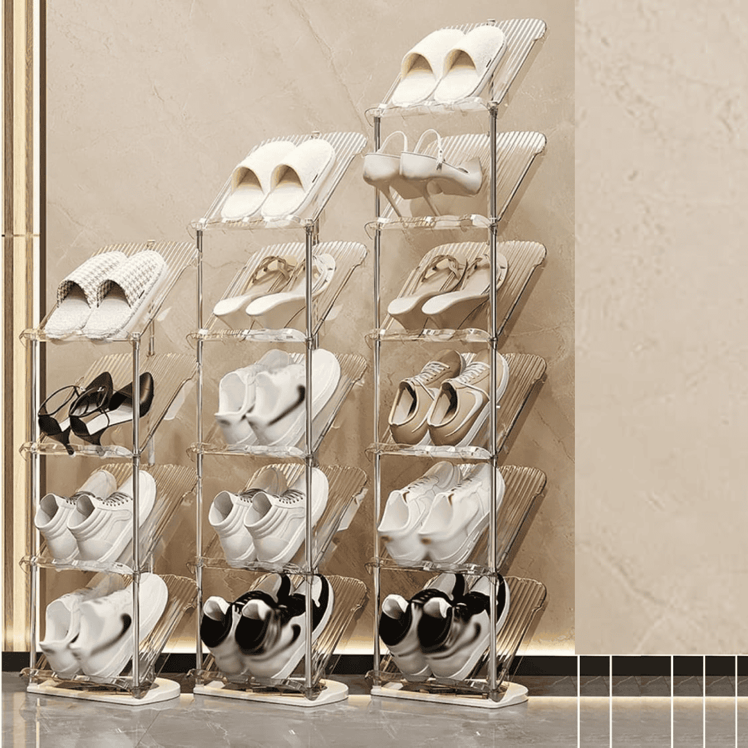 5-Tier Entryway Stackable Shoe Organizer