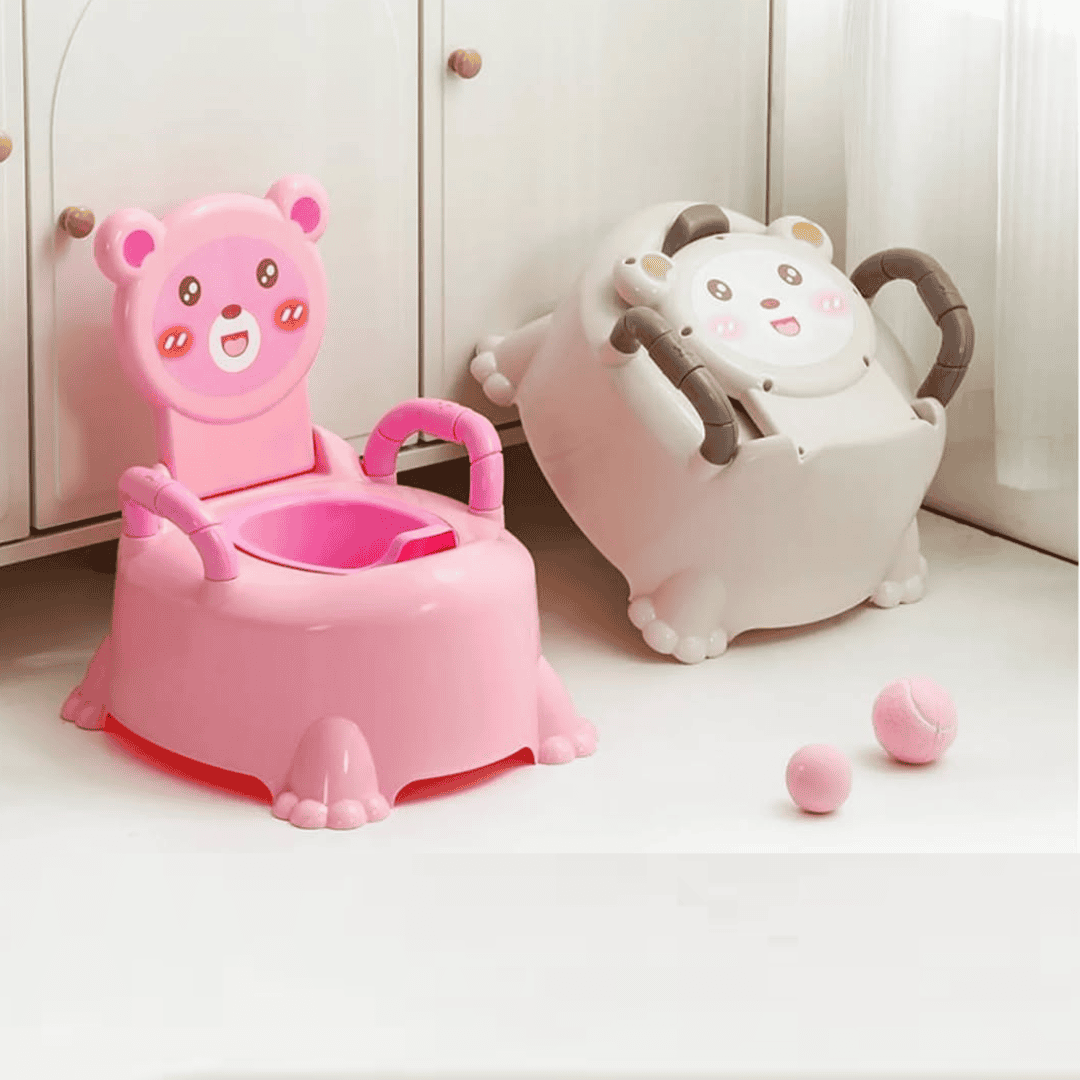 Bear-Shaped Portable Baby Training Potty