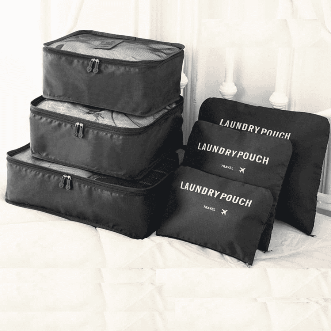 6-pcs Luggage Travel Organizers for Suitcase