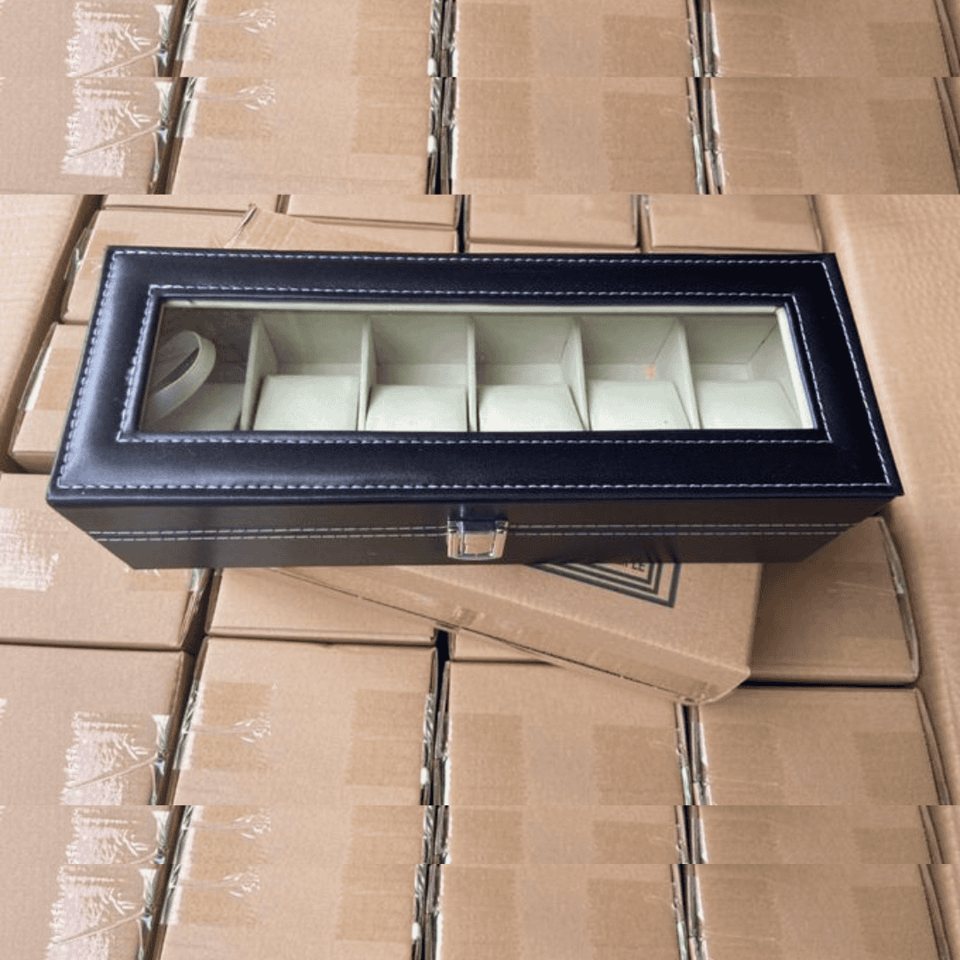 6 Slots Watch Organizer/Storage Box
