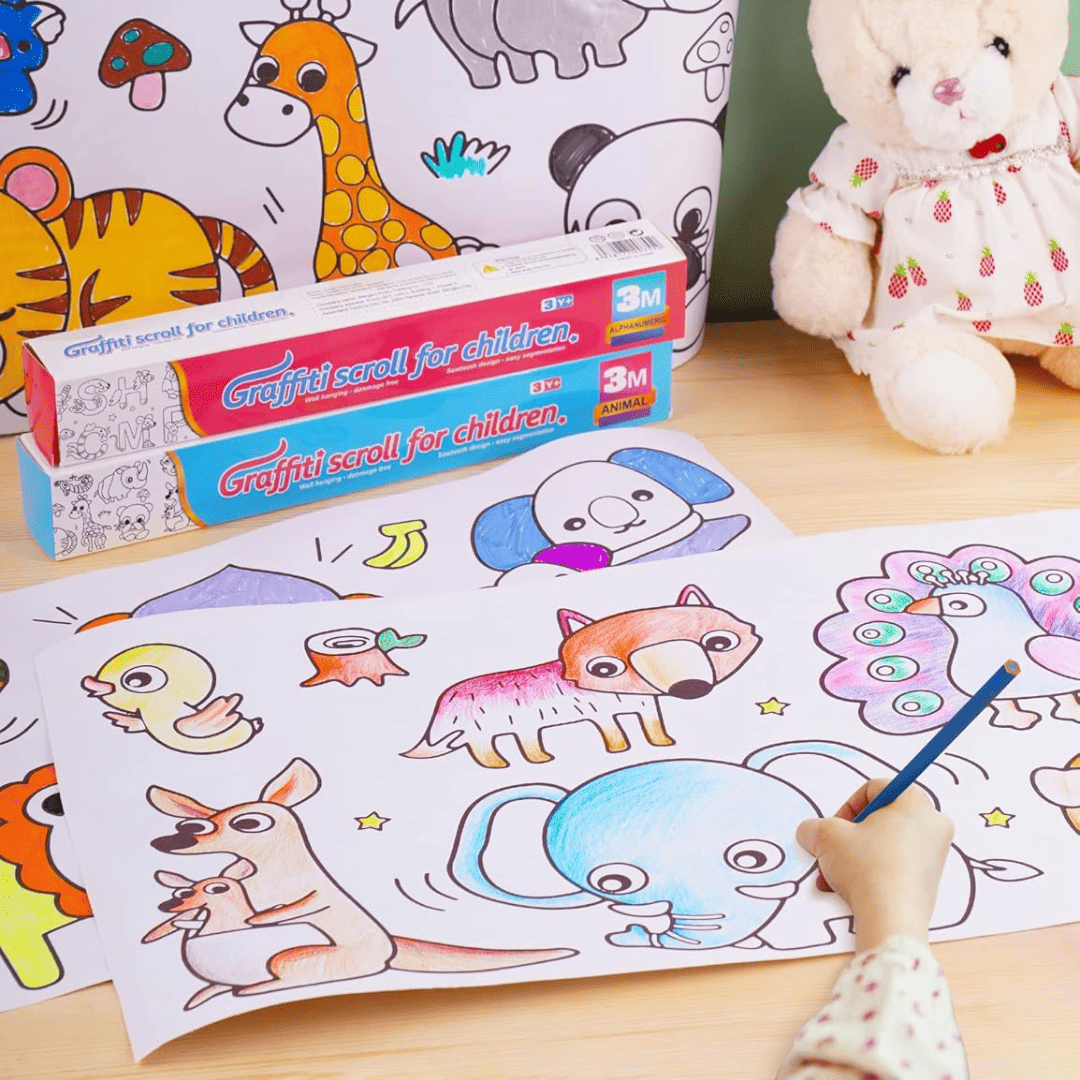 Kids Drawing Roll Colouring Paper