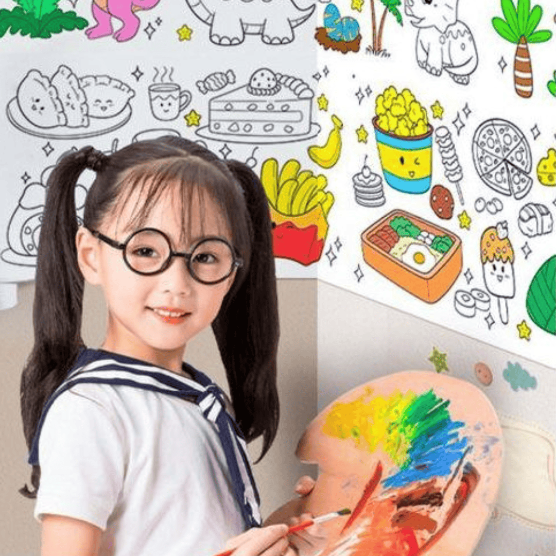 Kids Drawing Roll Colouring Paper