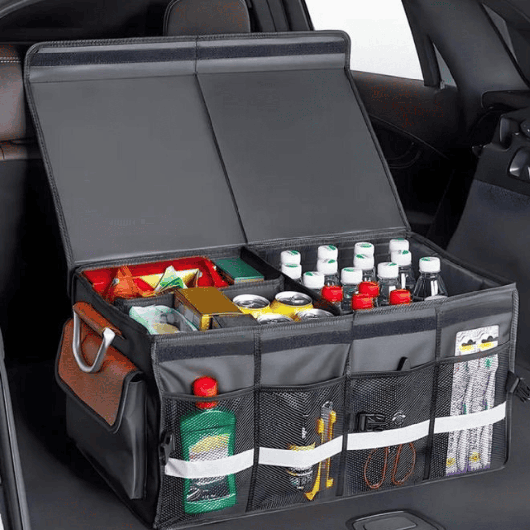 Foldable and Heavy Duty Car Trunk Boot Organizer