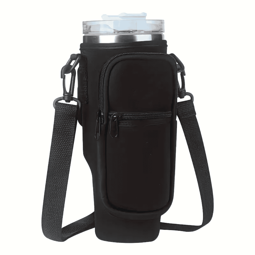 Portable Water Bottle Carrier Bag with Straps