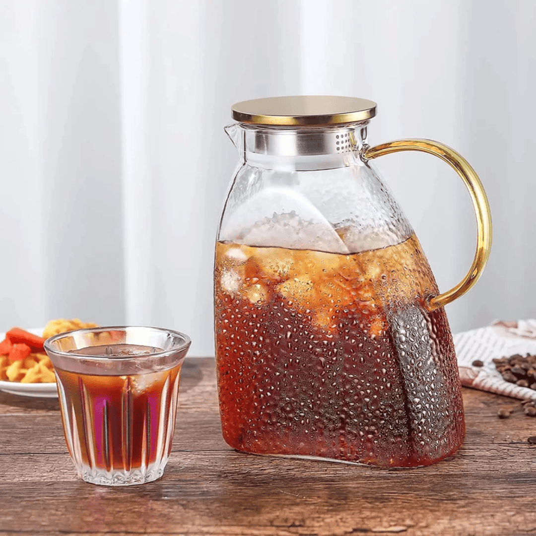 Borosilicate Pot/Kettle with Stainless Steel Lid
