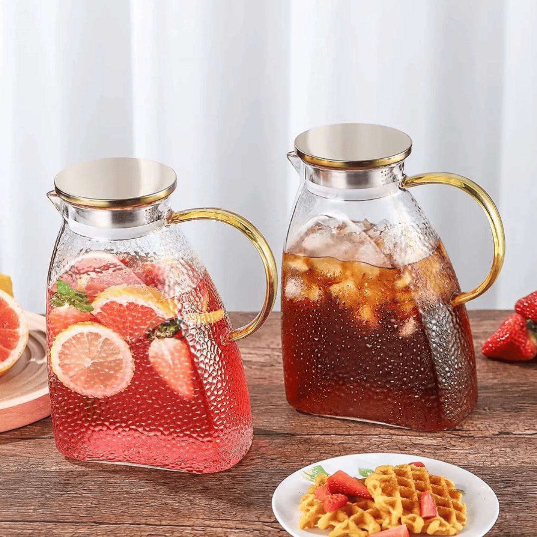 Borosilicate Pot/Kettle with Stainless Steel Lid